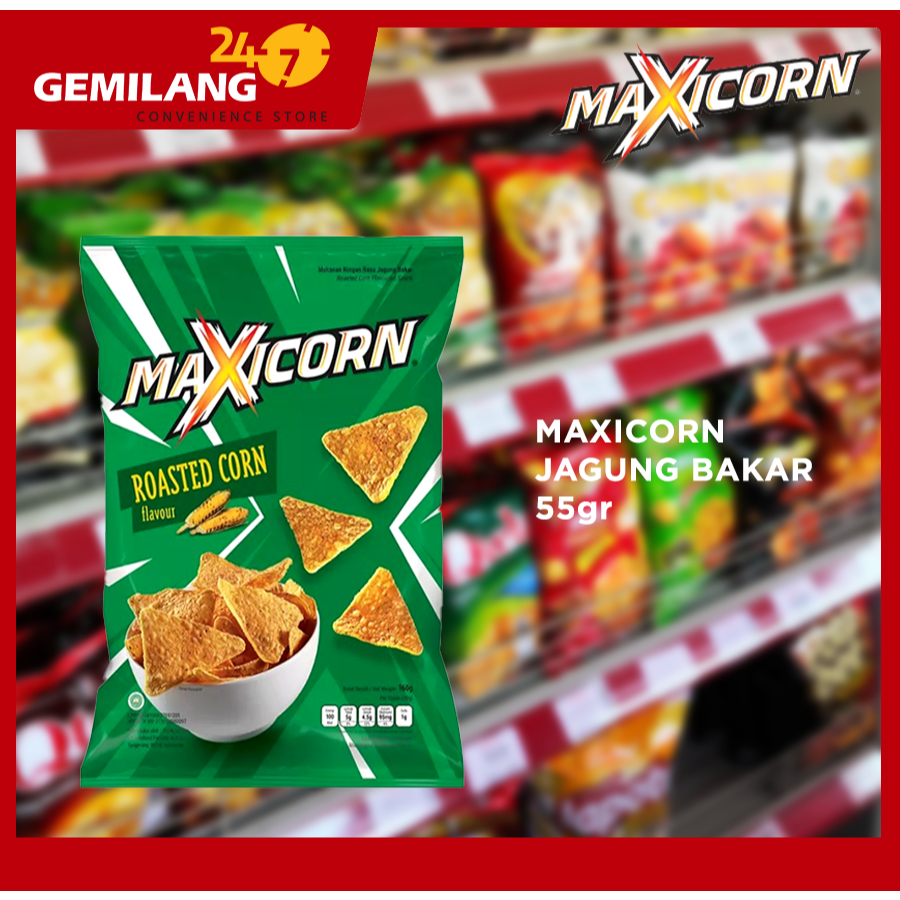 

MAXICORN JAGUNG BAKAR 55gr