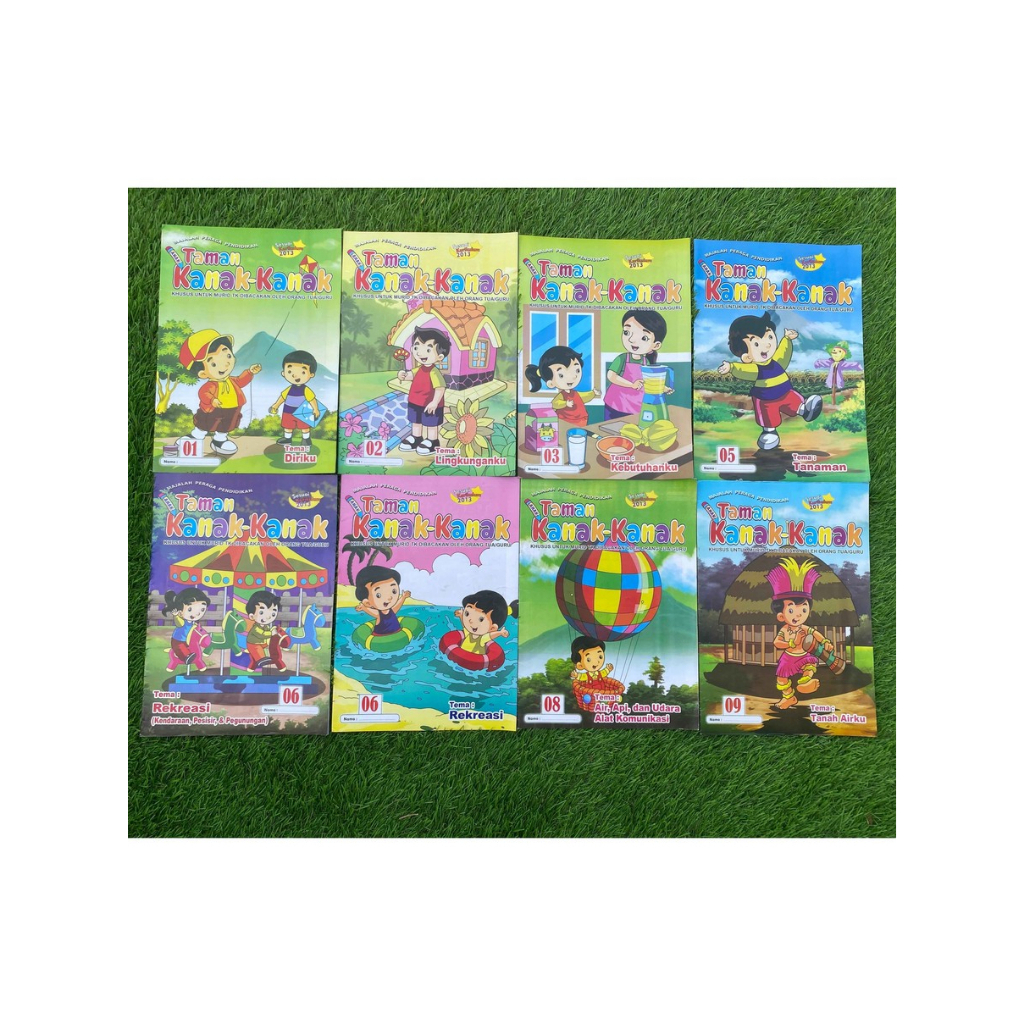 MAJALAH PAUD (TK DAN SPS) KELAS A DAN B KURIKULUM 2013 1 PAKET MAJALAH ISI 10 TEMA