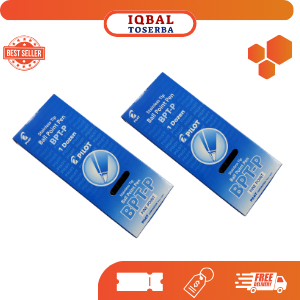 

Pulpen Pilot BPT-P [12 pcs] / Ballpoint Pena Pen [0.7 mm/1 Pack] WARNA Hitam