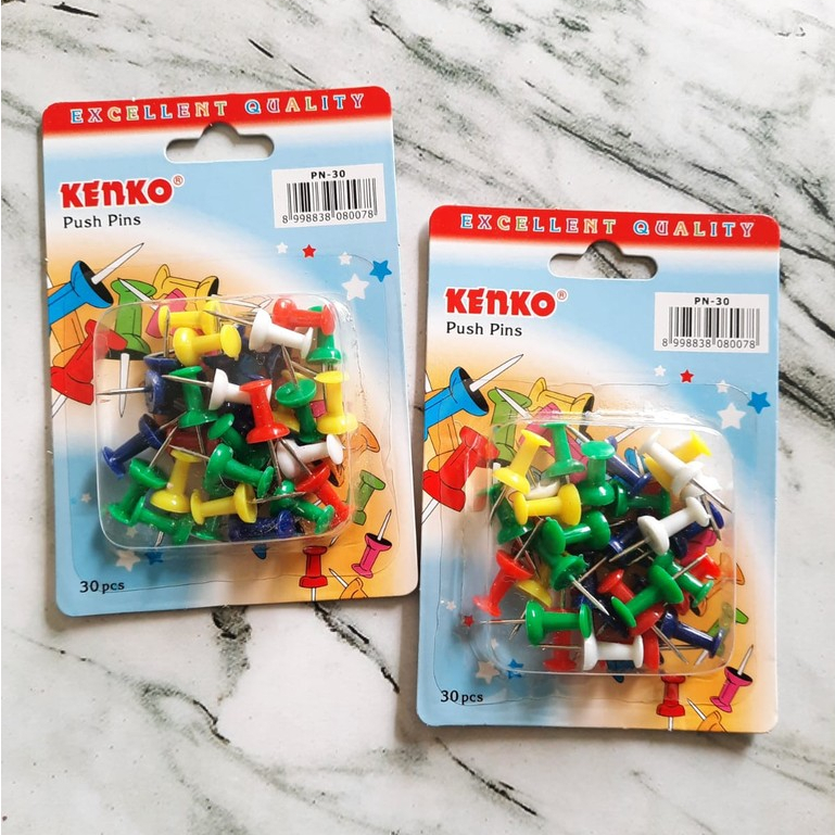 

Kenko Push Pin - Paku Styrofoam isi 30 pcs per pack