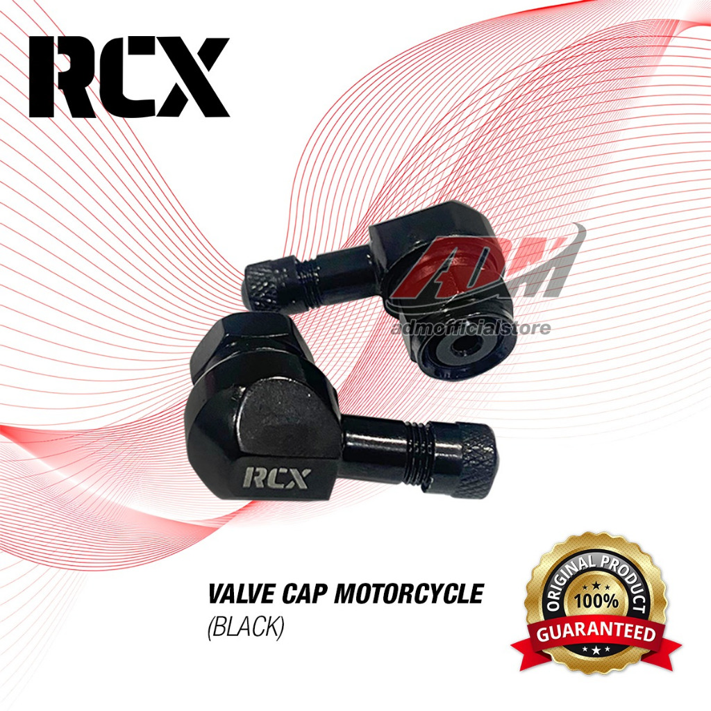 RCX CNC Tire Valve Cap / Pentil Ban Tubeless