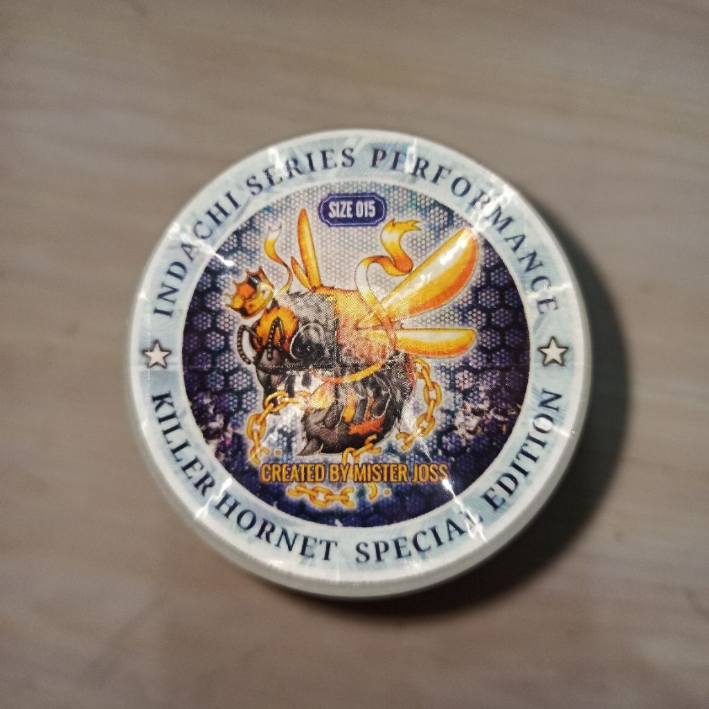 Gelasan Killer Hornet Brunei Edition ukuran 0.15 Bahan Indachi Japan (Tipis) Sudah di Oven/Treatment