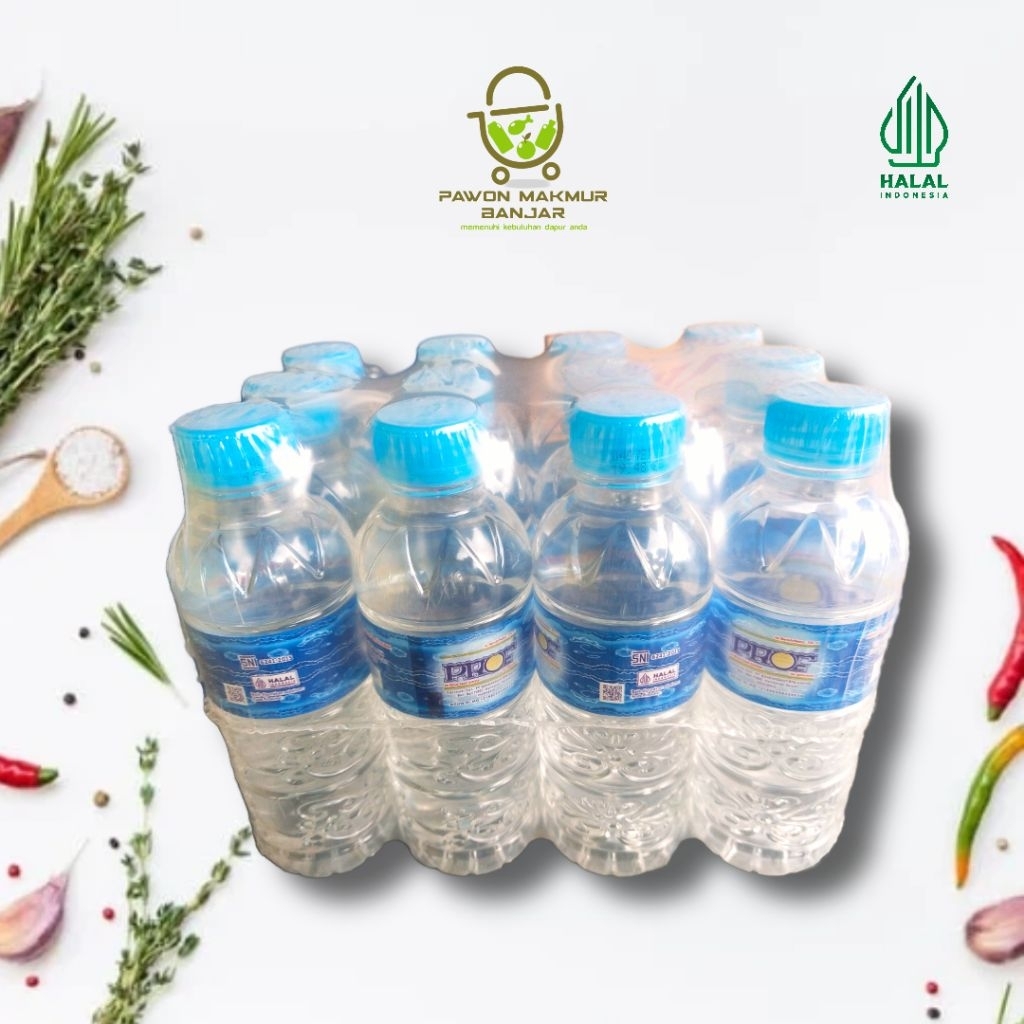 

AIR MINERAL PROF KEMASAN BOTOL 330 ML ISI 12 BOTOL