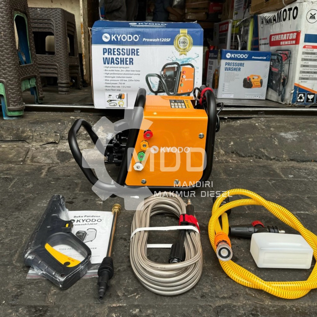 120SF KYODO PROWASH 120 SF JET CLEANER / PRESSURE WASHER LISTRIK KYODO