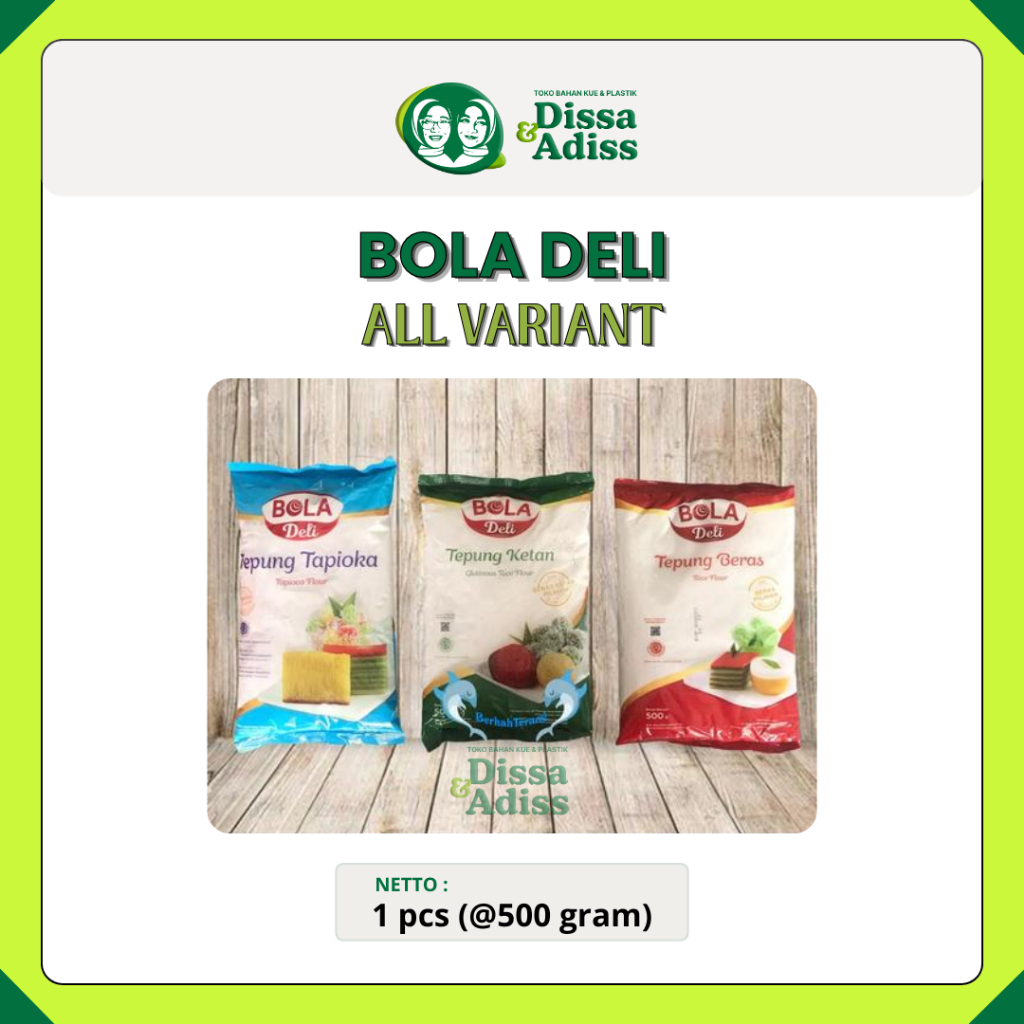 

Tepung Ketan (Bola Deli) 500g - Tobaqdissa