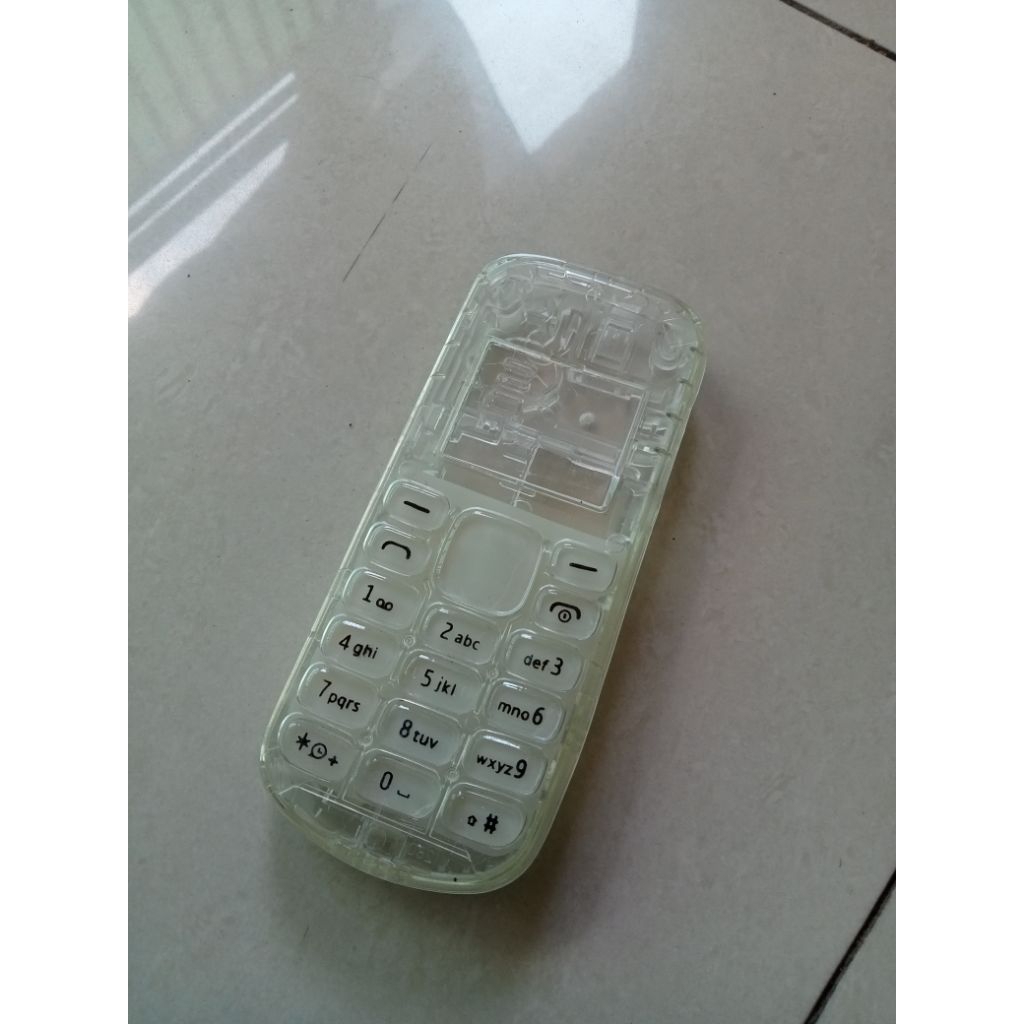 Casing Nokia 1280 transparan fullset
