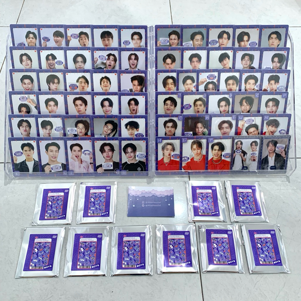 [READY INA - CEK DESKRIPSI] GMMTV Official Merchandise Collectibe Card CC PC : MOOD QUEST | Pond Phu