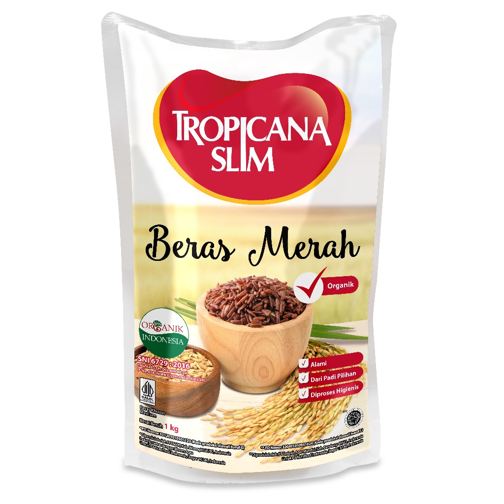 

Tropicana Slim Beras Merah Organik 1Kg