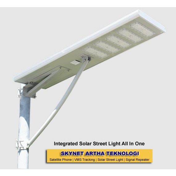 LAMPU JALAN TENAGA SURYA (PJUTS) ALL IN ONE 100W  IC - AIOM100