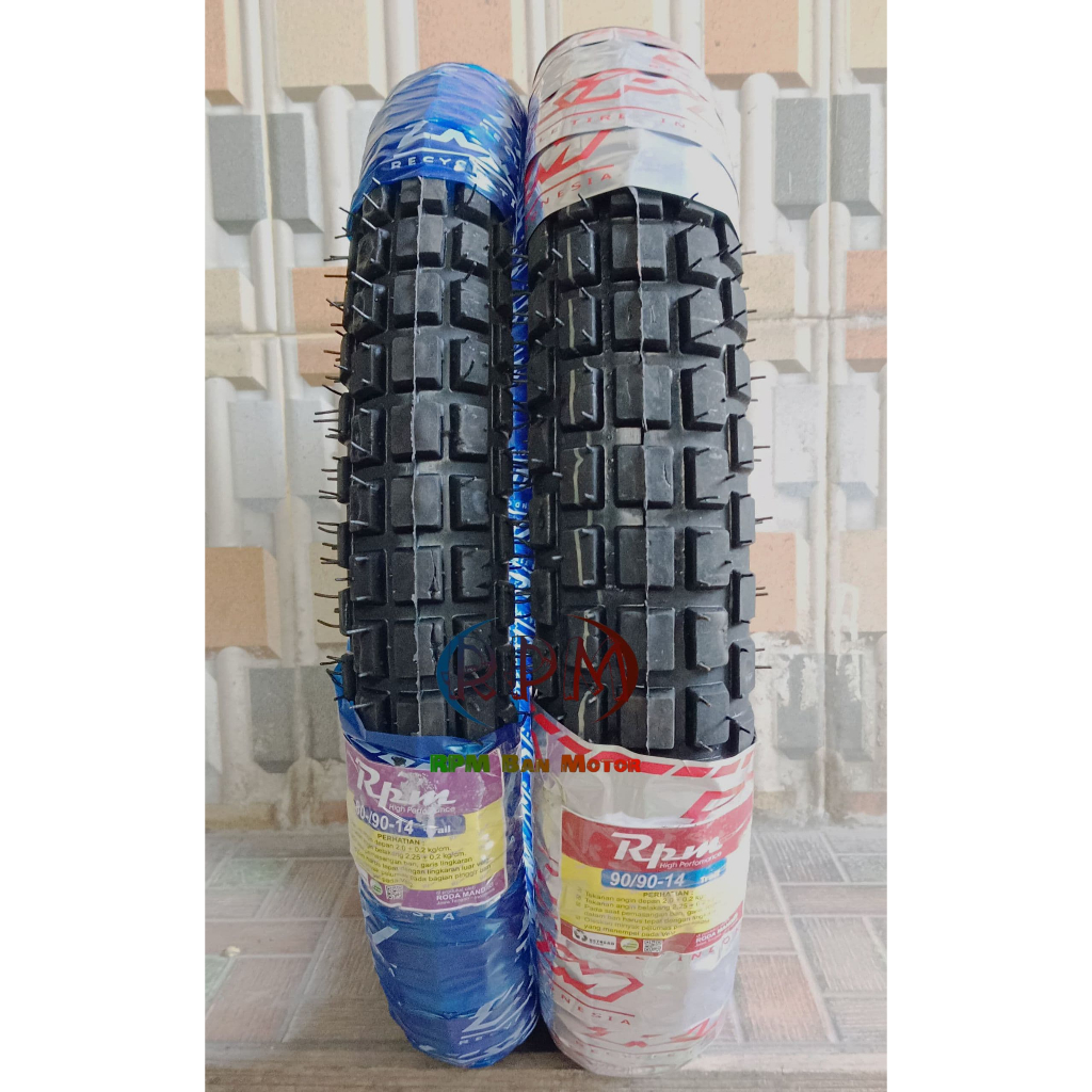 ban rpm trail 80/90-14 dan 90/90-14 ring 14