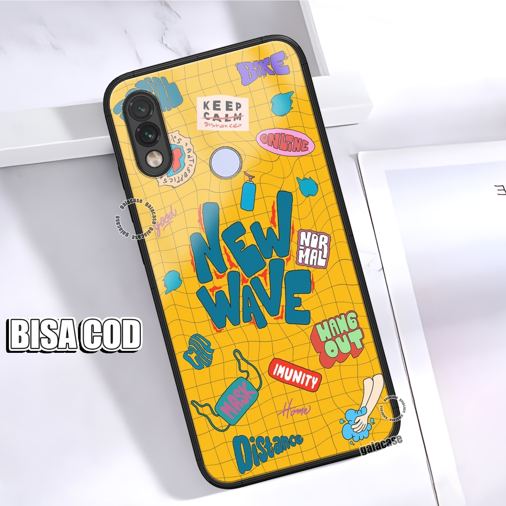 Softcase Kaca Kilau Untuk REDMI NOTE 7 / NOTE 7 PRO Terbaru - Casing Hp For XIAOMI REDMI NOTE 7 / NO