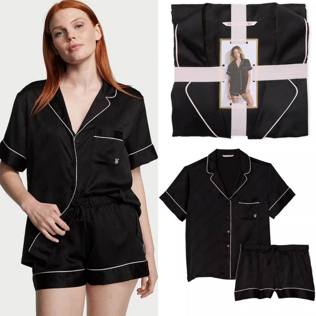 pajamas 1 set baju tidur wanita victoria** secret original