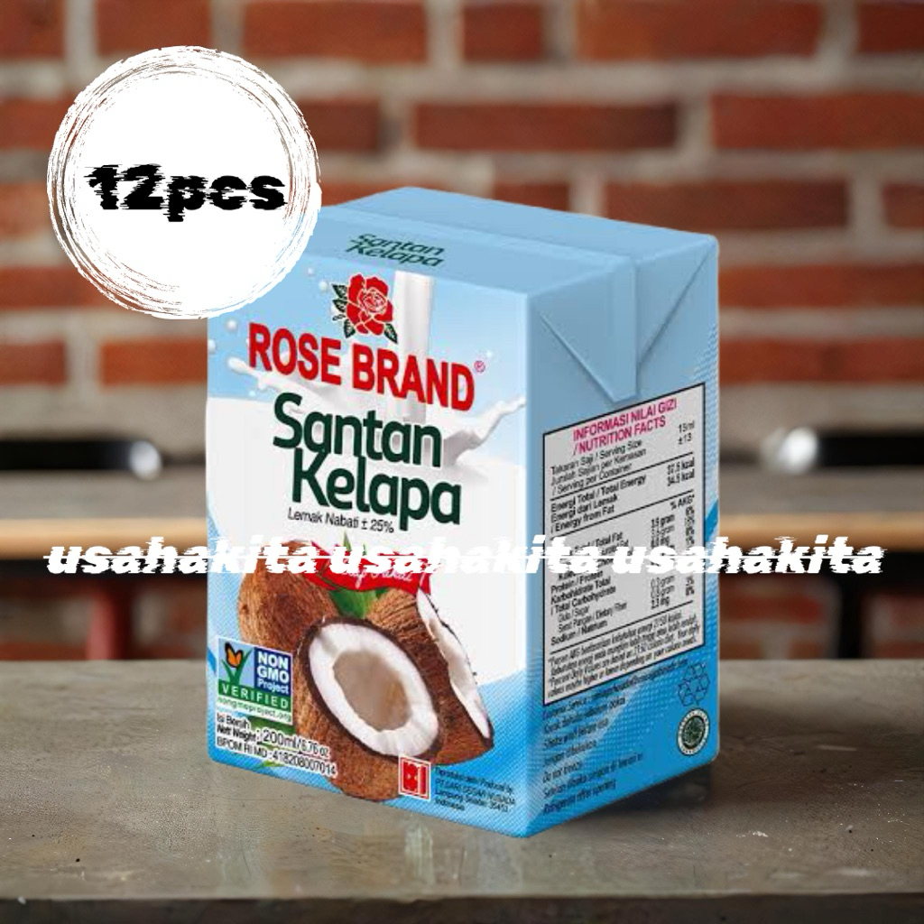 

Santan Rose Brand 200ml (12pcs)