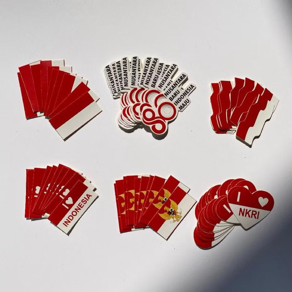

Stiker Pipi Merah Putih 20 pcs / Sticker Bendera Pipi / Stiker Tempel Pipi / Ukuran Kecil Anak Size 3 cm x 1,8 cm | Kemerdekaan