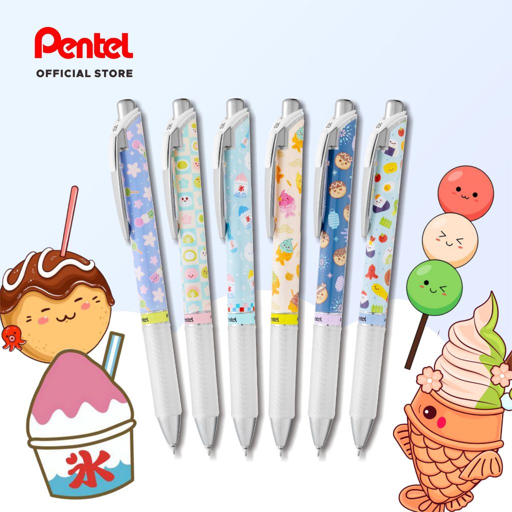 

RAGASI_S - PULPEN ENERGEL PEN KAWAII & YUZEN MOTIF LUCU CEPAT KERING TINTA SMOOTH