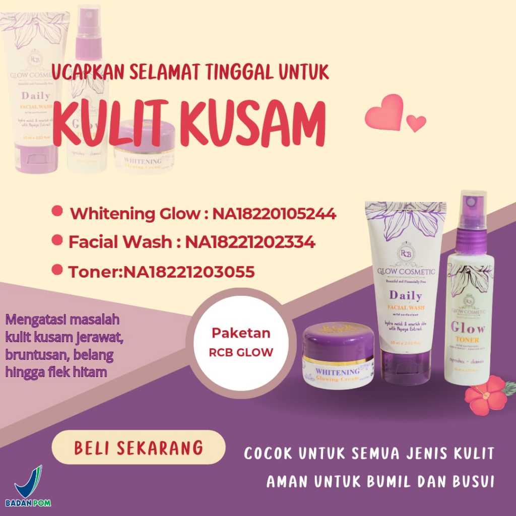 PAKETAN RCB GLOW COSMETIC