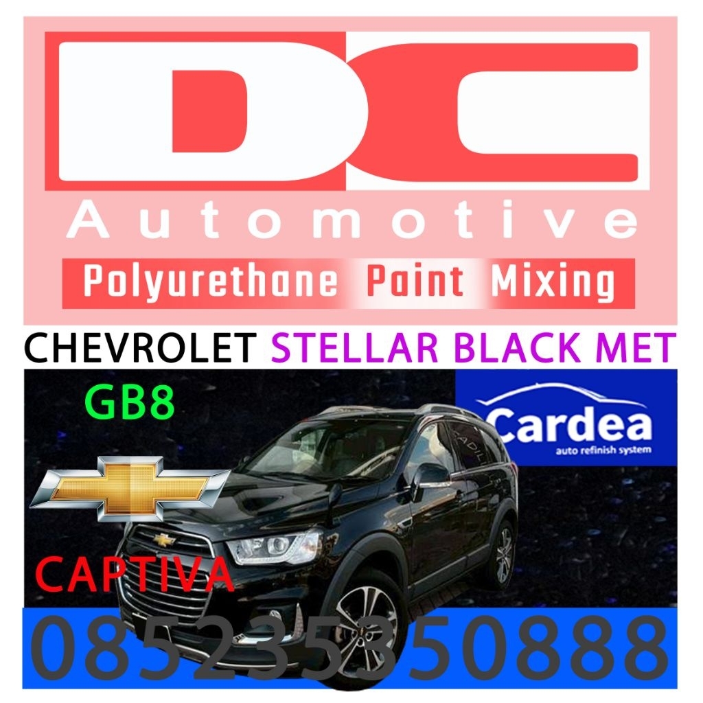 Cat PU Cardea Chevrolet Captiva Stellar Black Metallic GB8
