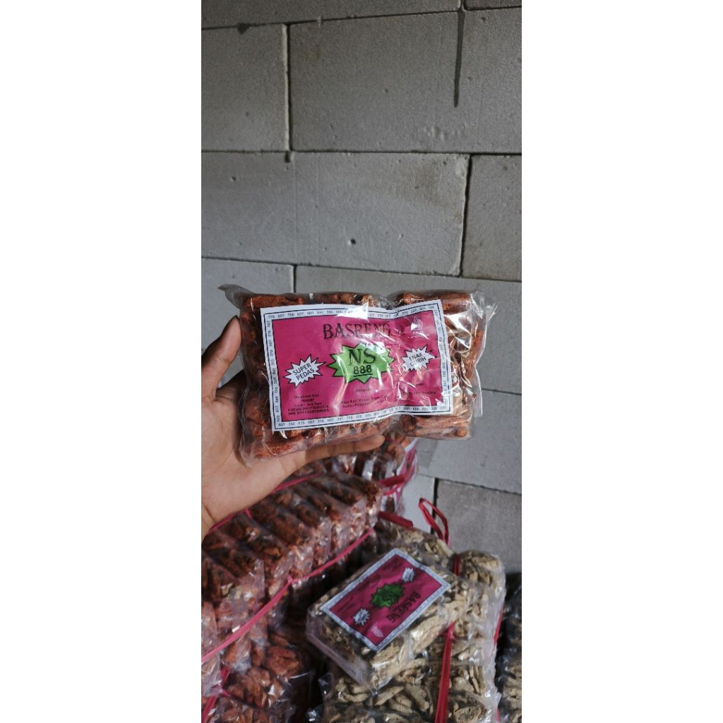 

basreng pedas gurih 1ball isi 10 pack