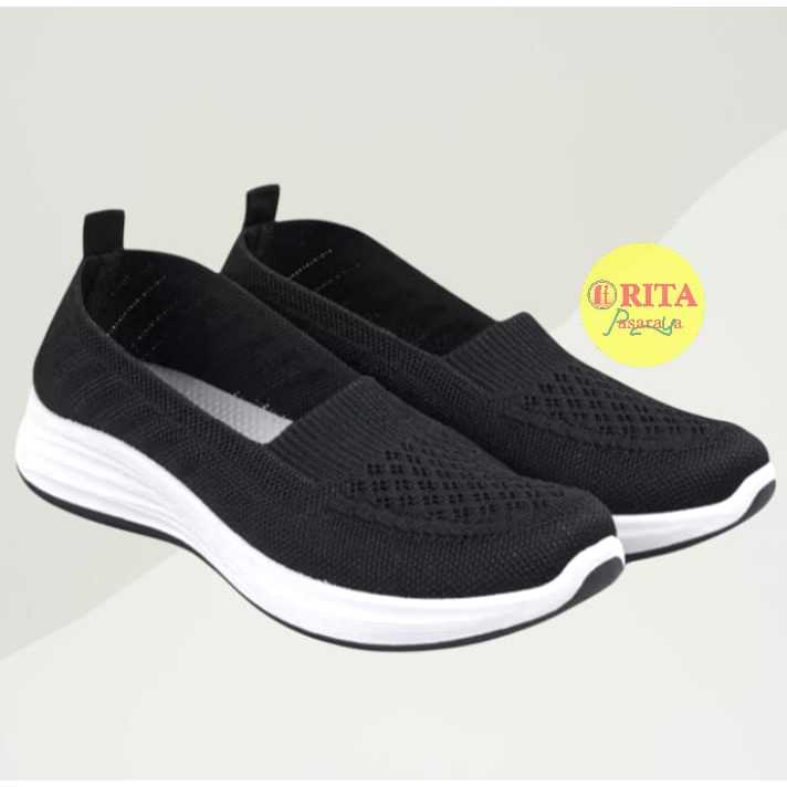 Dr Kevin Sepatu Slip On / Slip On Rajut