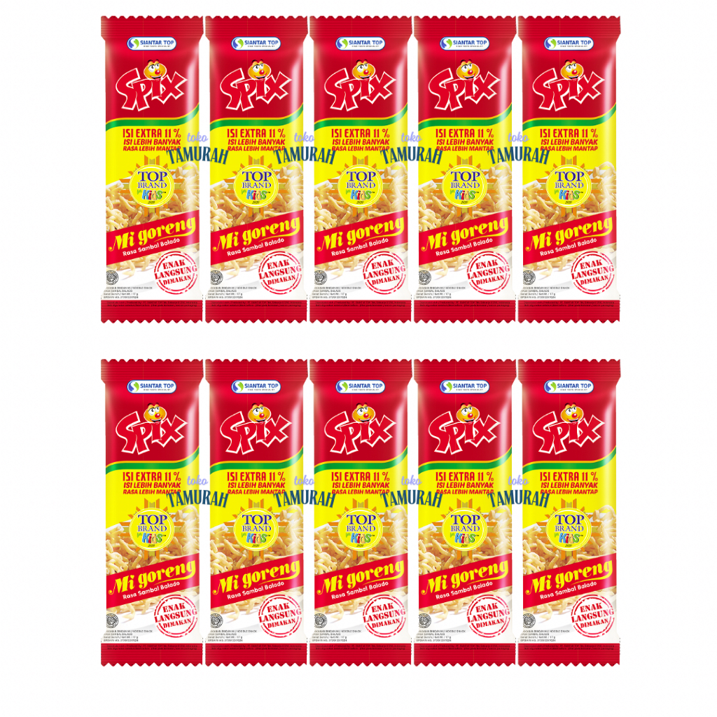 

Spix Mie Goreng 1 Renteng Isi 10 / Spix Mie Goreng