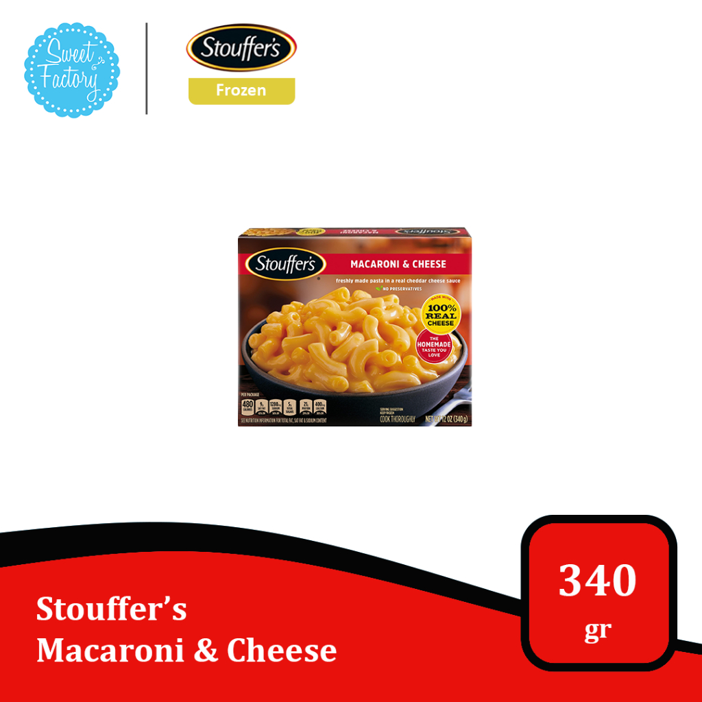 

Stouffer's Macaroni & Cheese 12 oz - Makanan Frozen Impor USA