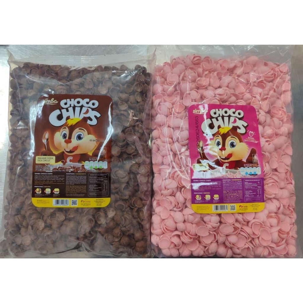 

SIMBA CHOCO CHIPS 950gr / COKELAT & STRAWBERRY / CHOCO CRUNCH