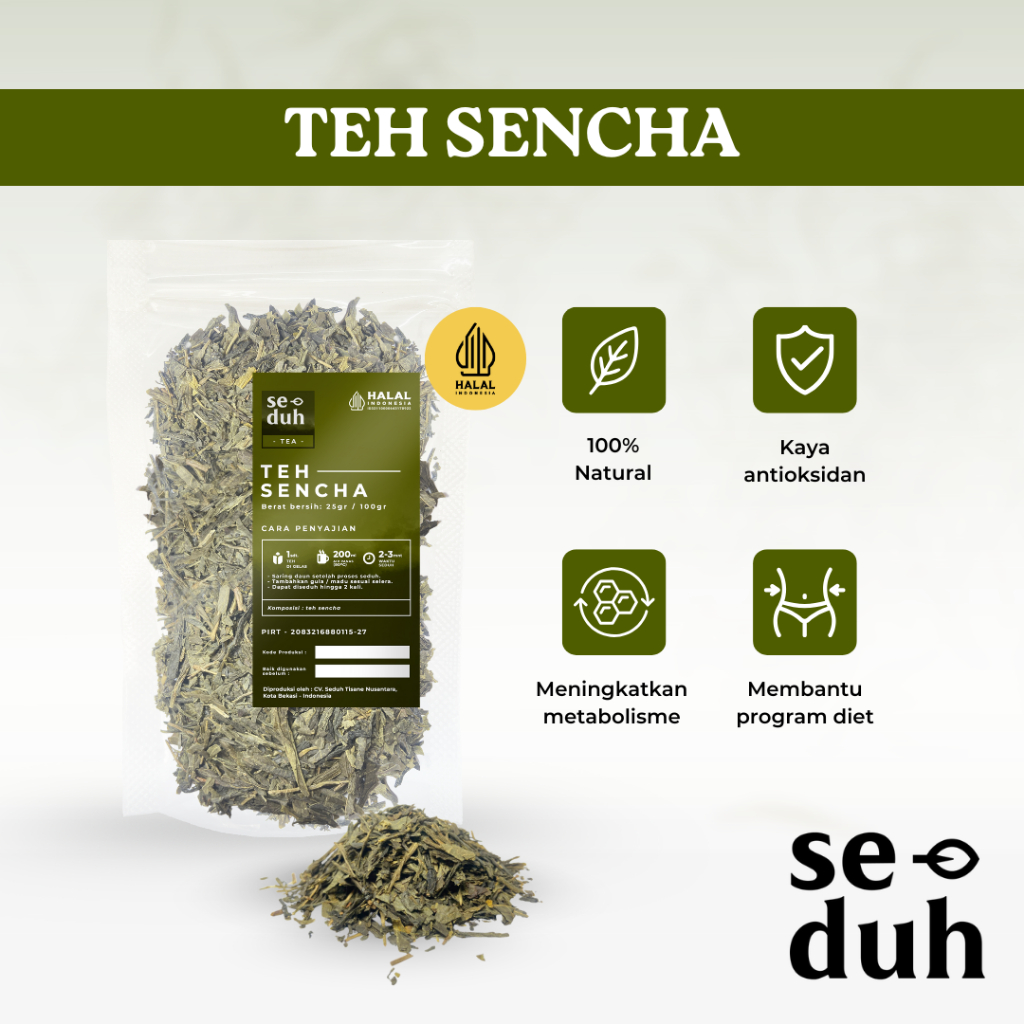 

Seduh Japanese Green Tea / Teh Sencha / Organic Tea