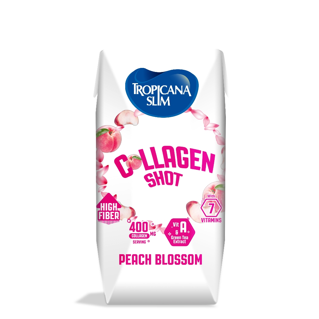 

Tropicana Slim Collagen Shot Peach Blossom 190ML
