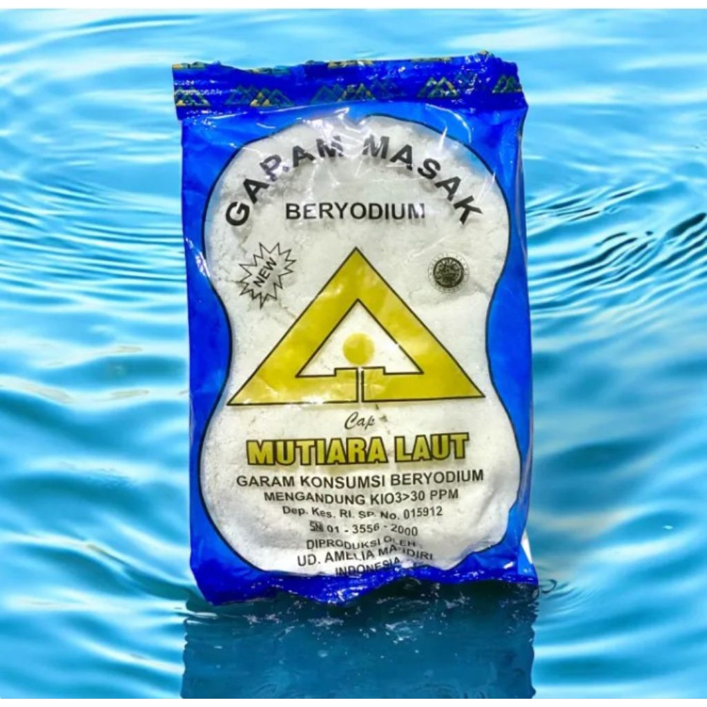 

Garam Halus Beryodium Mutiara Laut Isi 10 Pcs