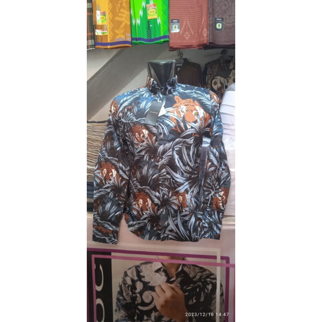 Kemeja Pria Casual MOC Kemeja Original Cuci Gudang