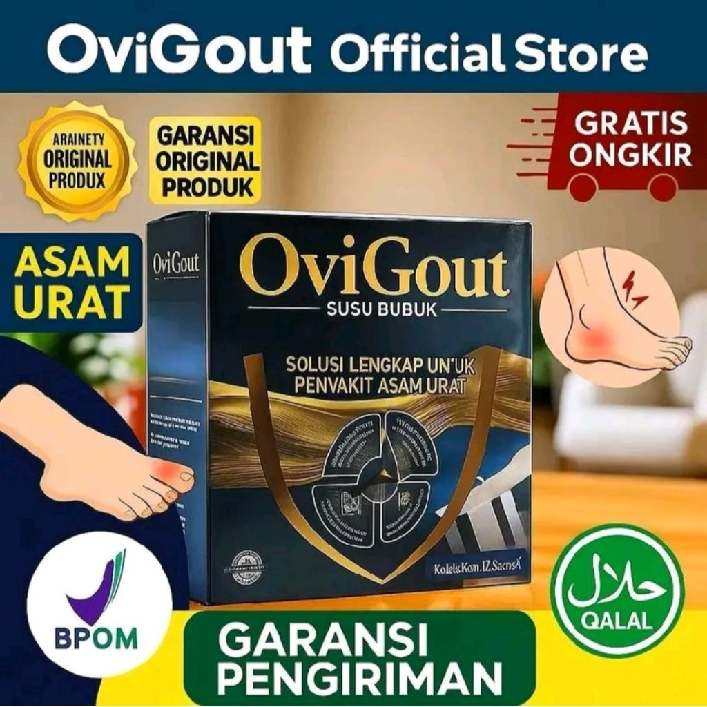 

OVIGOUT MILK / SUSU OVIGOUT / SUSU NYERI SENDI DAN ASAM URAT OVIGOUT