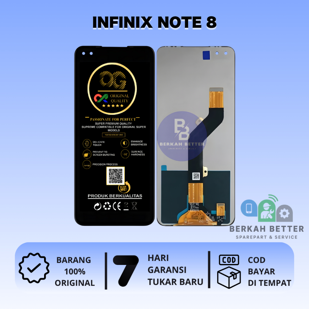 LCD INFINIX NOTE 8 (X692) ORIGINAL TOUCHSCREEN