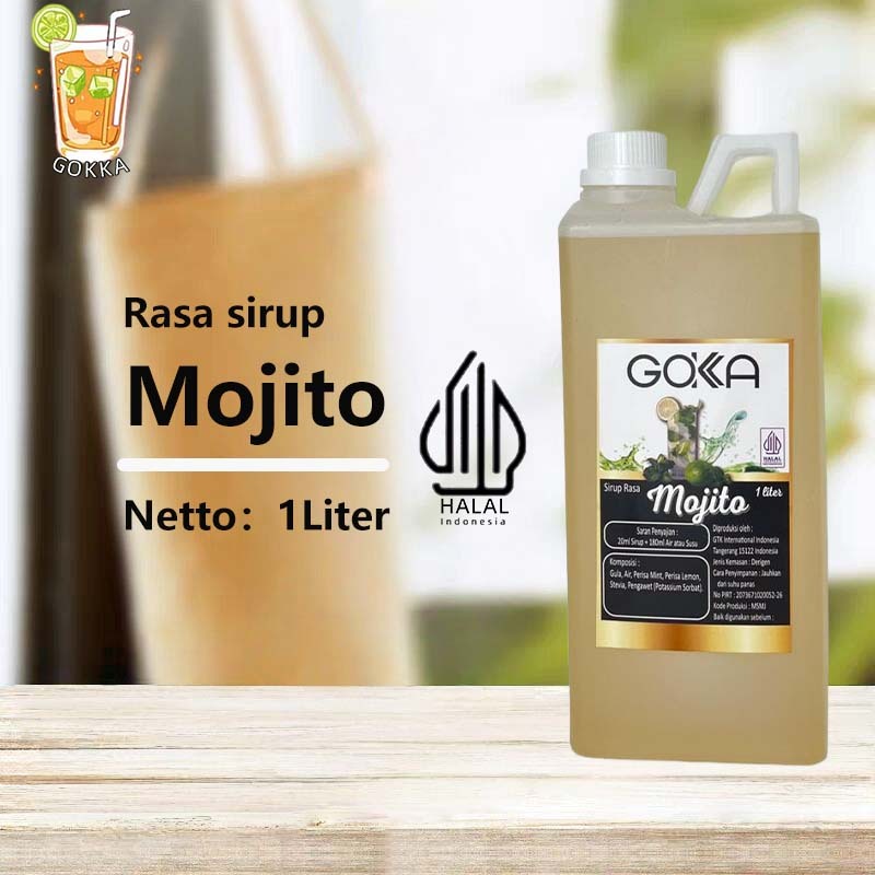 

GОKKA Syrup / Mojito Flavoured Sirup / Sirup Mojito 1L International Halal