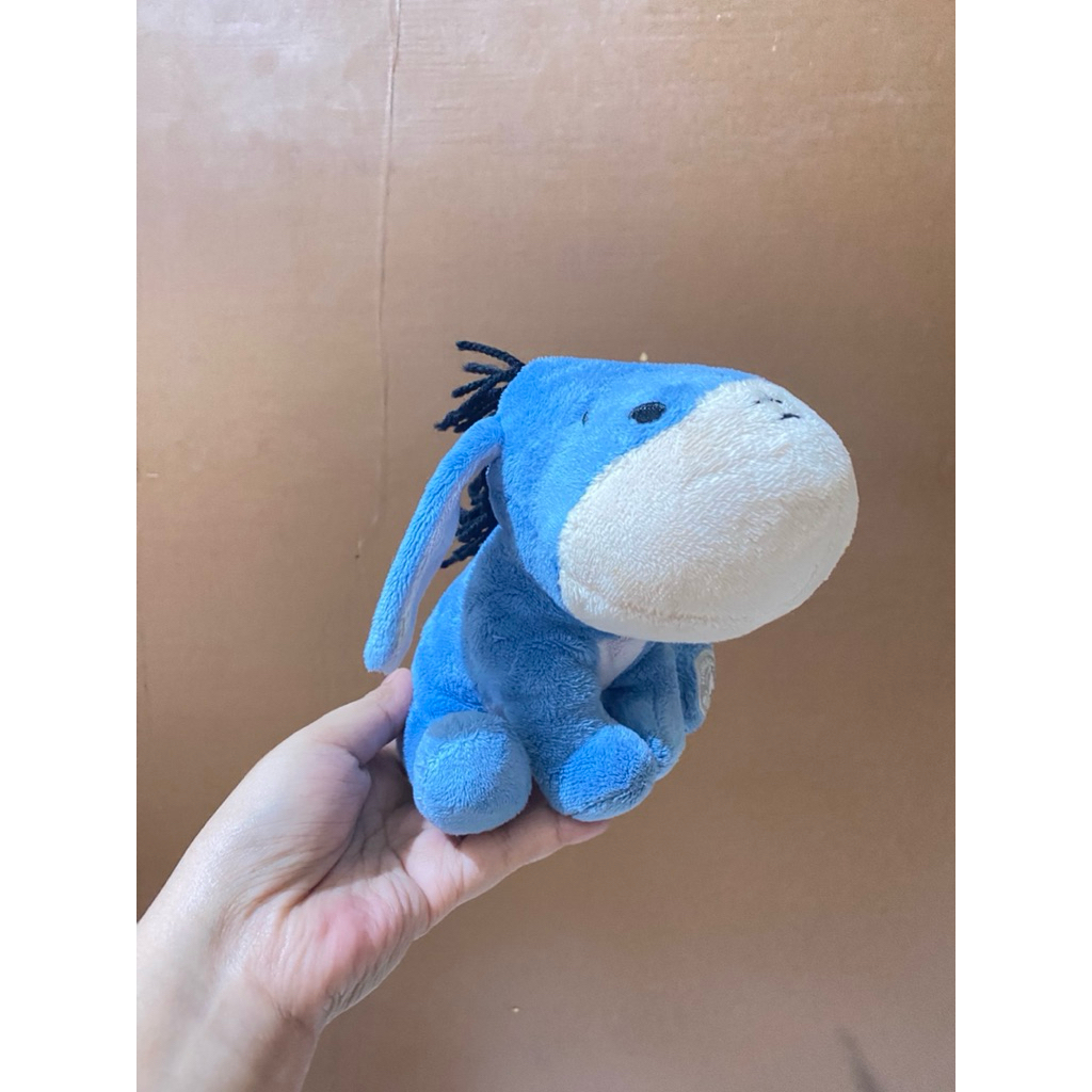Boneka Eeyore Karakter Winnie the Pooh size 15cm Original / Boneka eeyore Kecil / Boneka Mini Eeyore