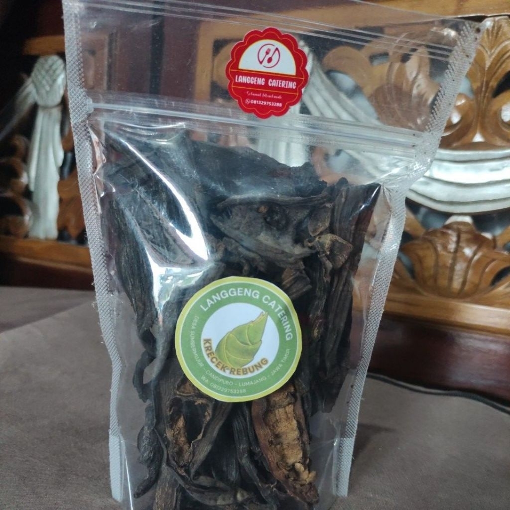 

Krecek Rebung Asap Khas Desa Sumbermujur | 100 gram | Langgeng Catering