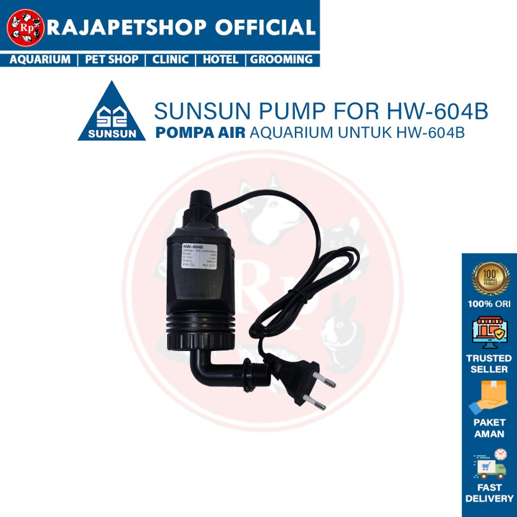 ( SPARE PART ) SUNSUN PUMP FOR HW 604B / POMPA CANISTER HW 604B