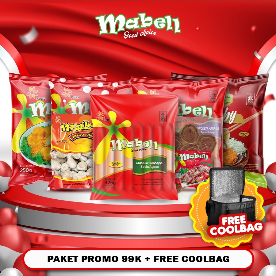 

Mabell Promo Paket 5 Item Gratis Cooler Bag