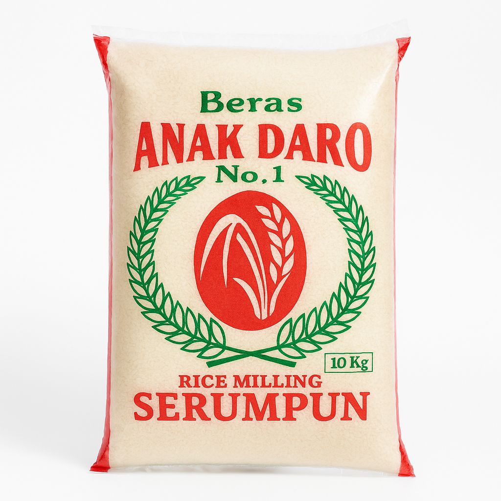 

Beras Anak Daro No. 1 10Kg – Beras Pera | Rice Milling Serumpun