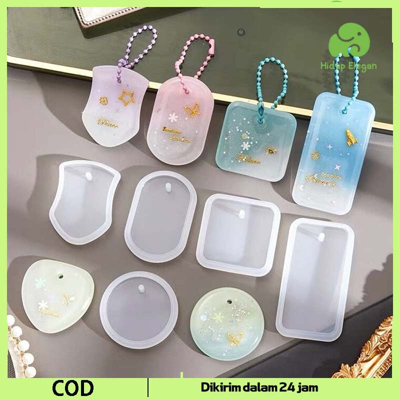 

DIY Resin Jewelry Mold - Cetakan Ganci & Liontin - Pack of 1 - Cocok untuk Pemula & Hobi Kerajinan Tangan