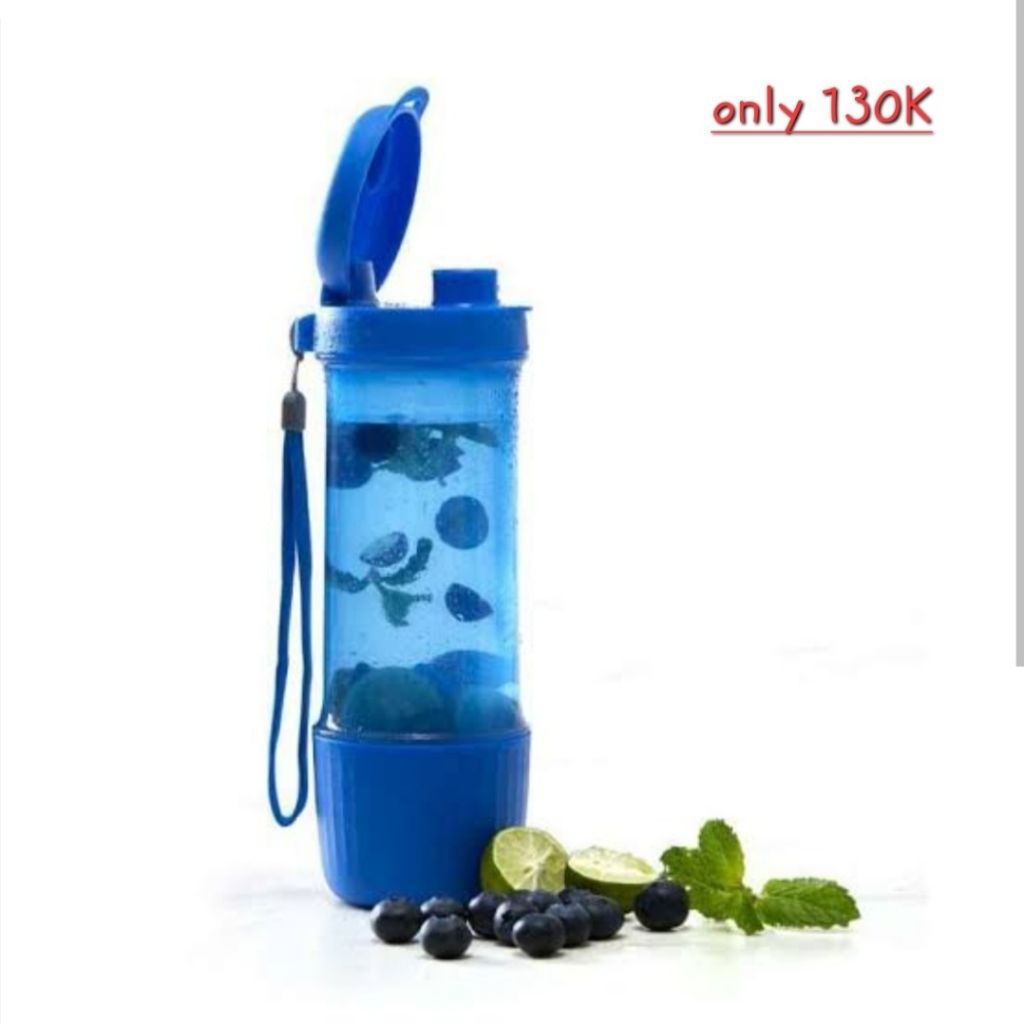 Infused To Go Blue Tupperware