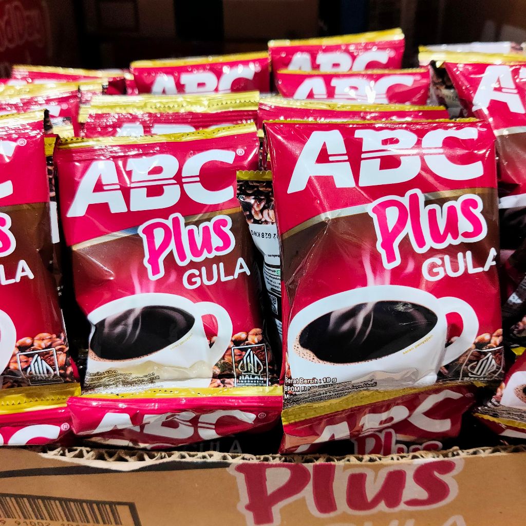 

Kopi ABC Plus Gula - 10 Sachet @18gr