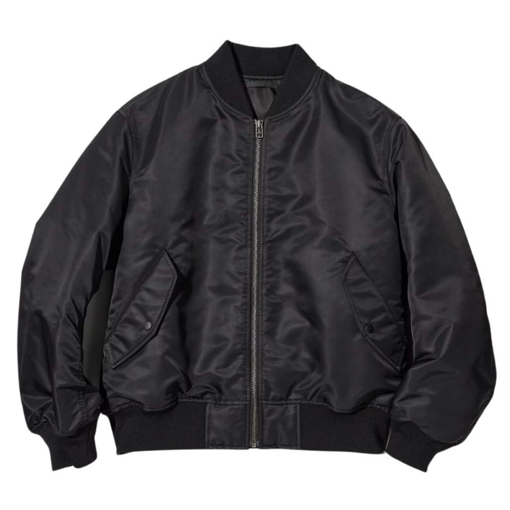 Uniqlo MA-1 Bomber Jacket Boxy Fit