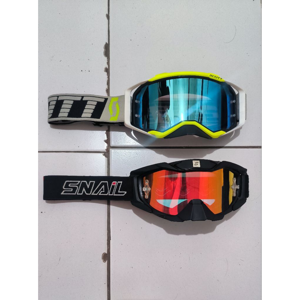 Kacamata google Scoot  | Google Snail || Kacamata helm cross | kacamata helm jpx
