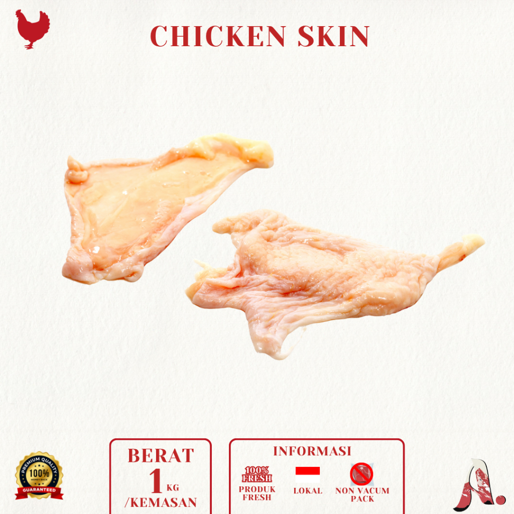 

Kulit Ayam Segar / Chicken Skin Fresh / Daging Ayam Potong Segar