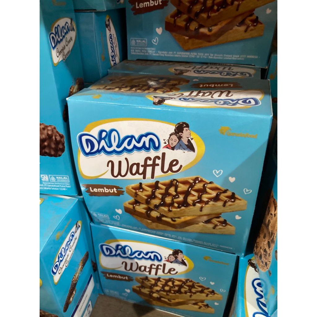 

(1 pack) DILAN Waffle dan Cokies isi