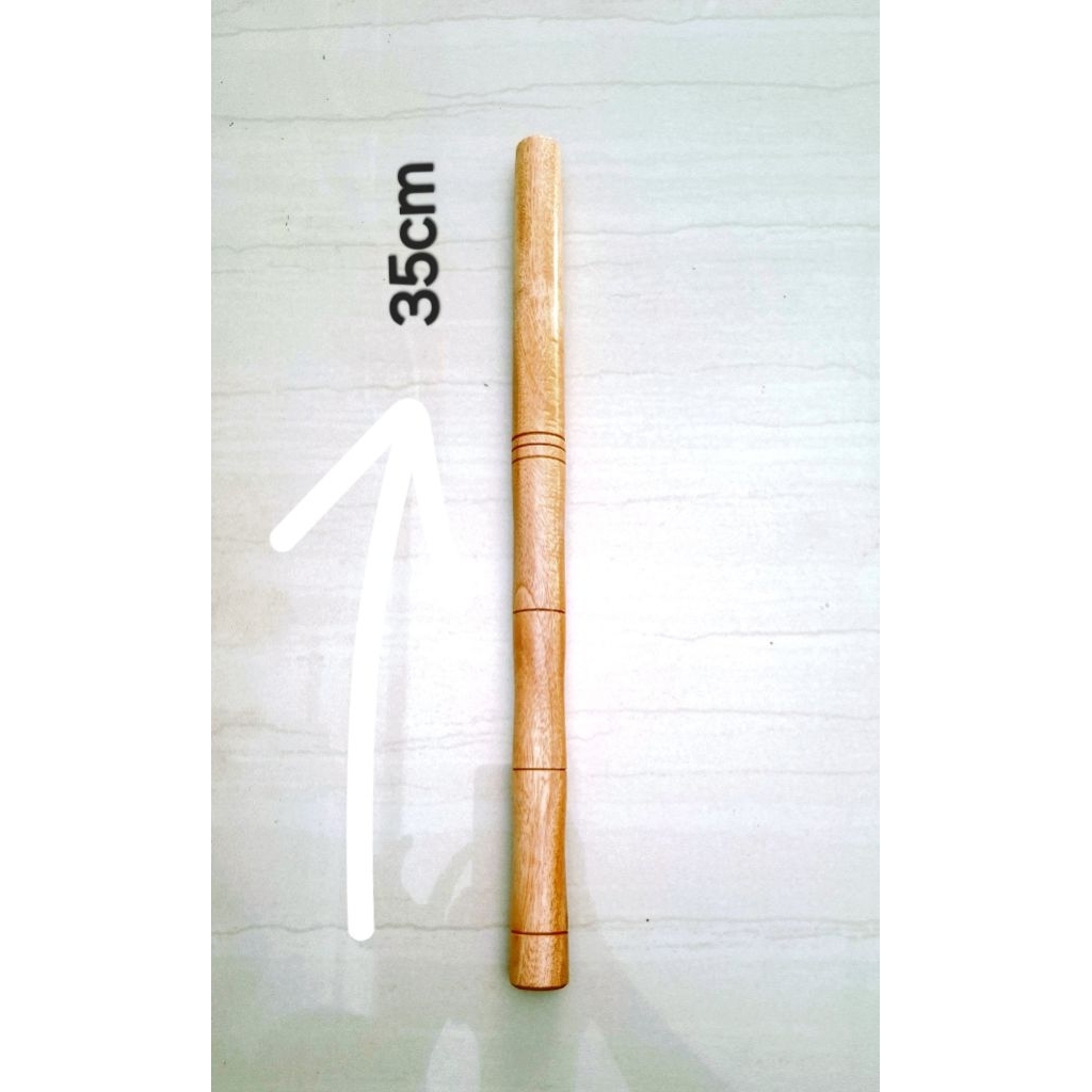 Gagang joran bahan kayu 35 cm