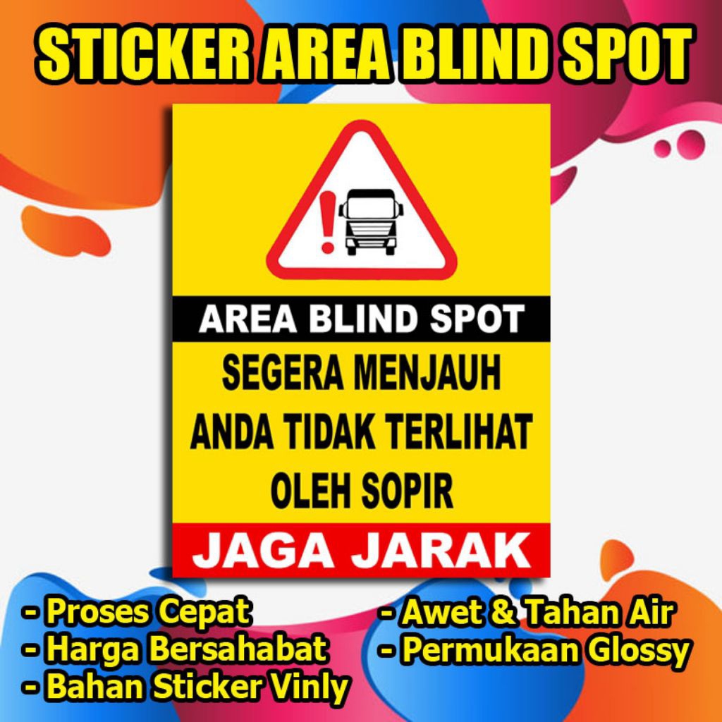 

Stiker blind spot