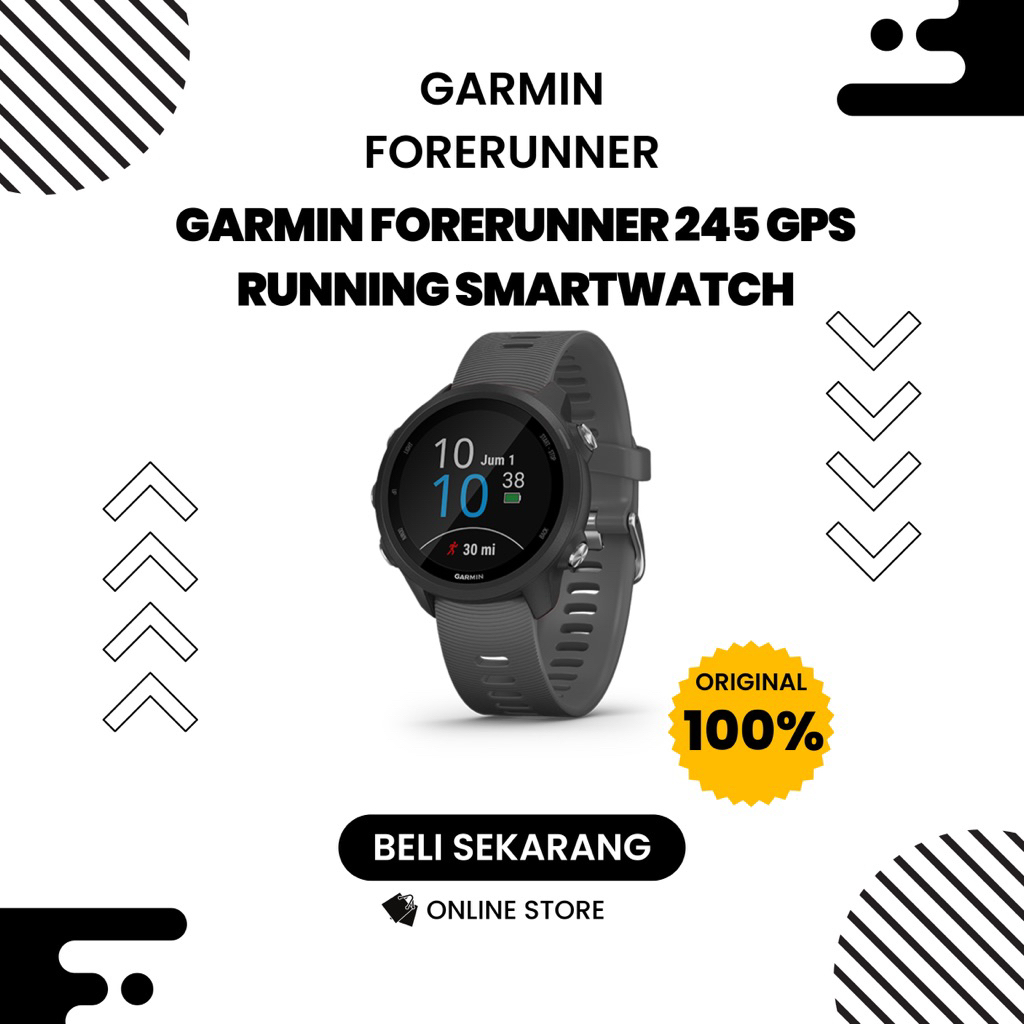 Smart Watch Garmin Forerunner 245 GPS Running