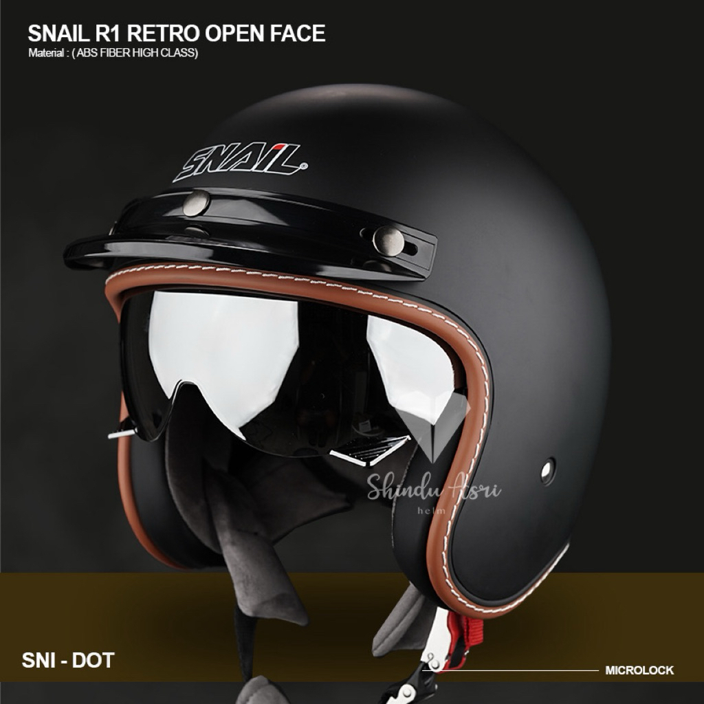 HELM SNAIL RETRO R1