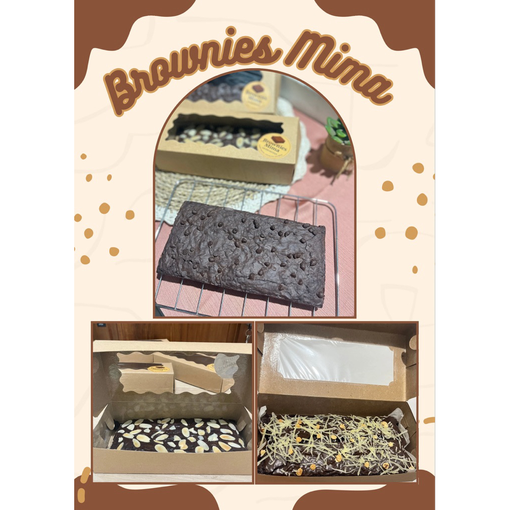 

Fudgy Brownies 20x10 Brownies Mima